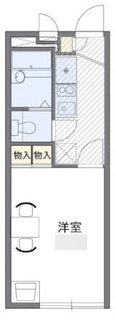 レオパレスエトワール南生田の物件間取画像